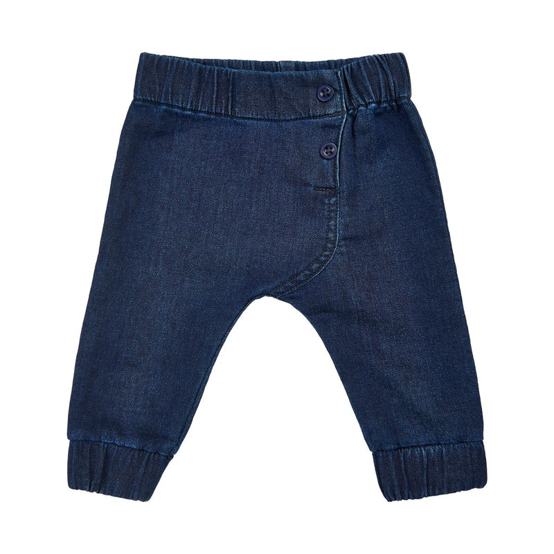 Cotton Knit Denim Joggers