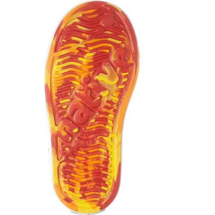 Jefferson Marbled Begonia Orange & Shell White