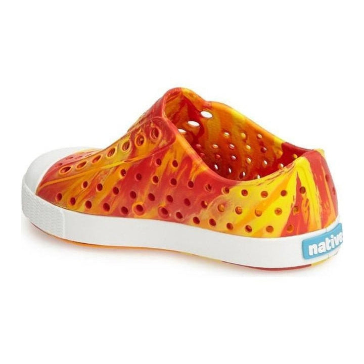 Jefferson Marbled Begonia Orange & Shell White