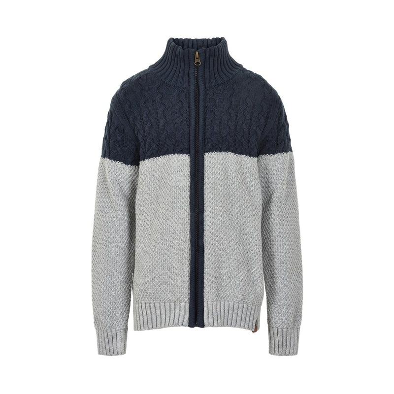 Blue Nights Zipper Sweater