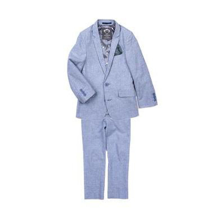 2 PC Mod Sky Slub Suit