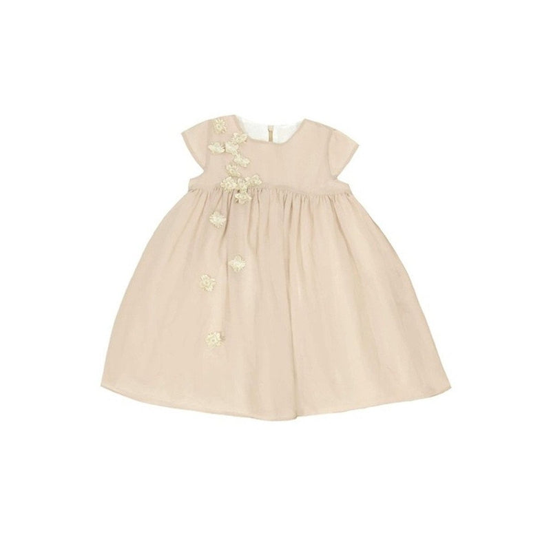 Woven Beige Dress