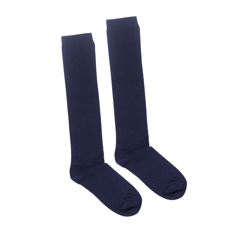 Navy Knee Sock