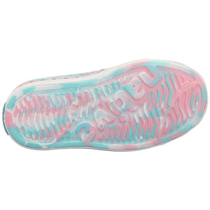 Jefferson Marbled Bubble Blue & Shell White