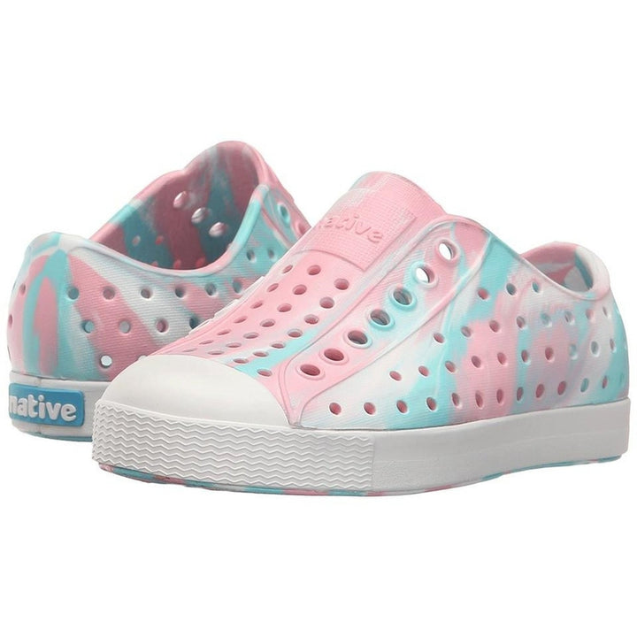 Jefferson Marbled Bubble Blue & Shell White