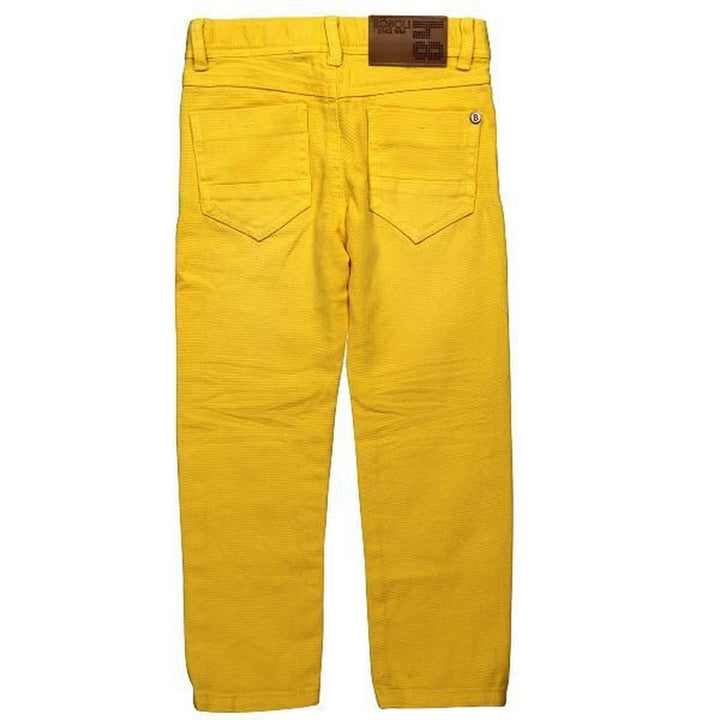 Yellow Denim Trousers