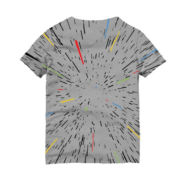 Space Travel Grey Tshirt