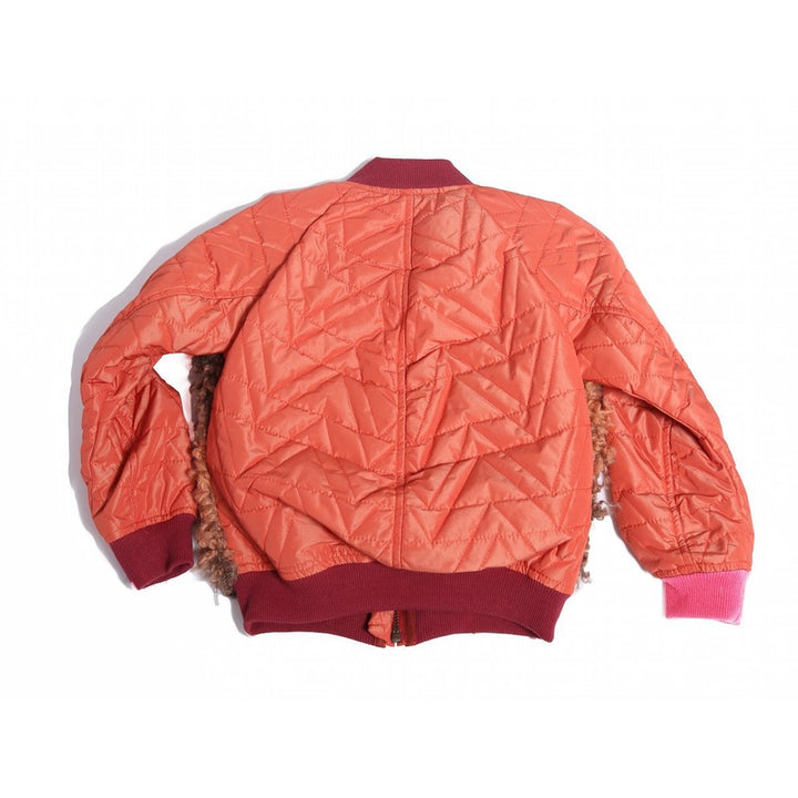 Shearling Bomber Saffron Jacket