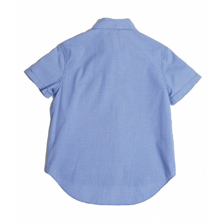 Multi Snap Classic Short Sleeve Shirt With Red