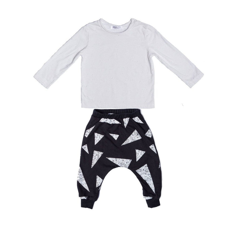 Hole Tee with Triangle Harems