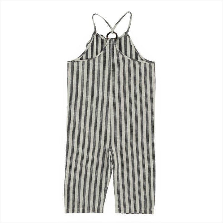 Black Beige Herringbone Stripe Jumper