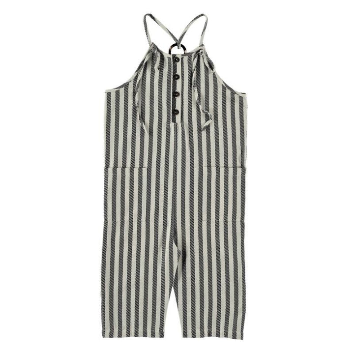 Black Beige Herringbone Stripe Jumper