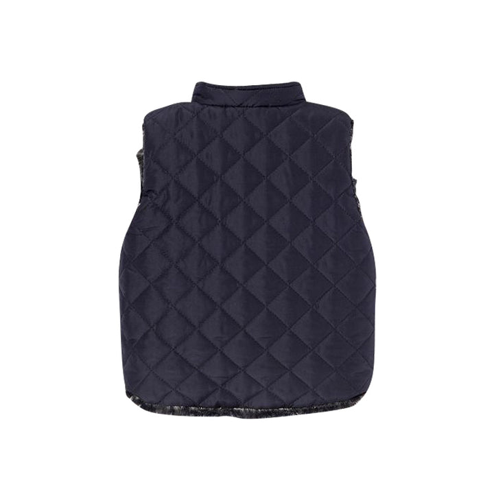 Blue Indigo Knit Mariposa Waistcoat
