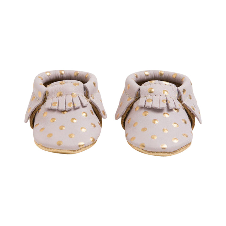 Blush and Gold Heirloom Moccasin