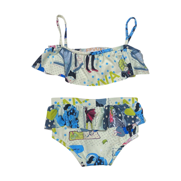 Comic Frill Bikini