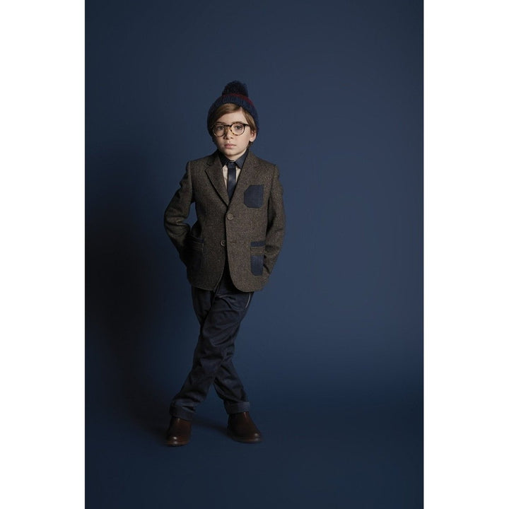 Stretchy Denim Wash Pant & Vest Suit