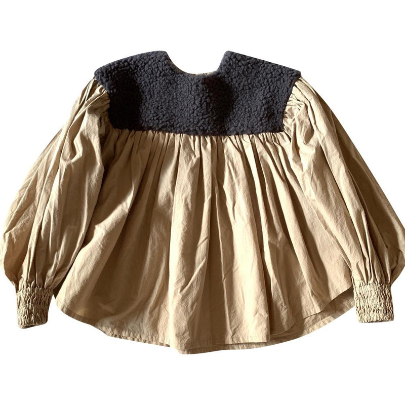 Boa Gather Blouse