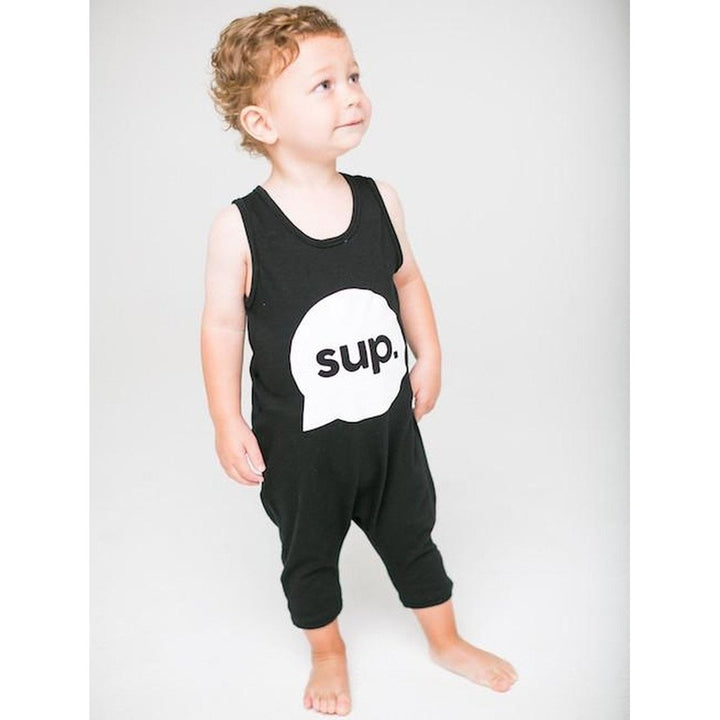 Sup Print Sleeveless No Snap Joahbody