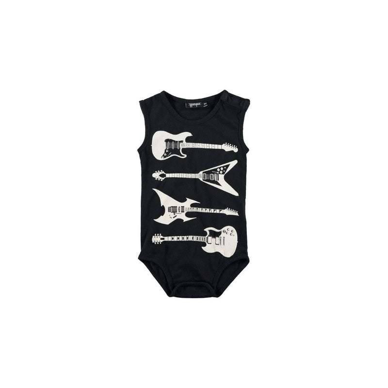 Guitar Black Onesie