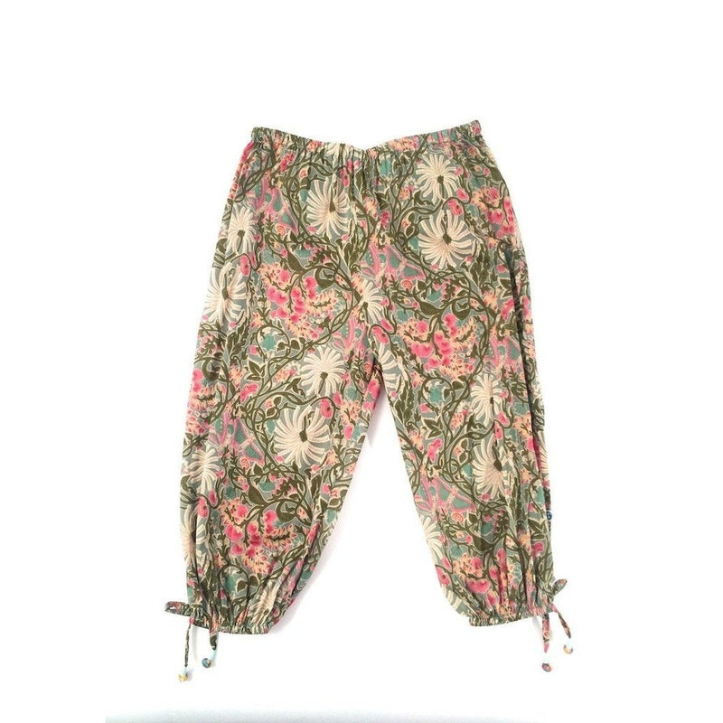 Teal Harem Capris