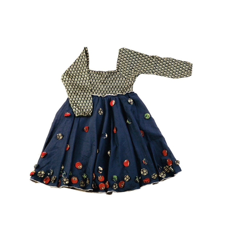 Kamal Navy Dress