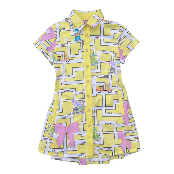 Yellow Maze Dress