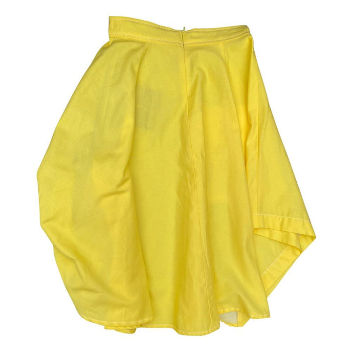 Yellow Skirt With Stripes