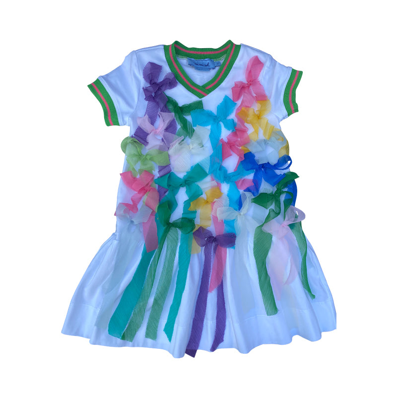 Multicolored Ribbon Dress