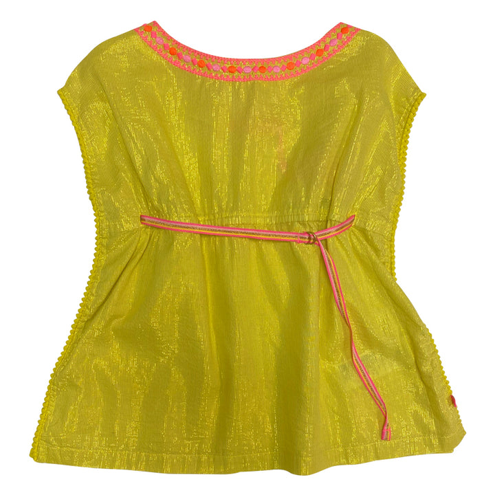 Citron Daisy Sleeveless Kaftan