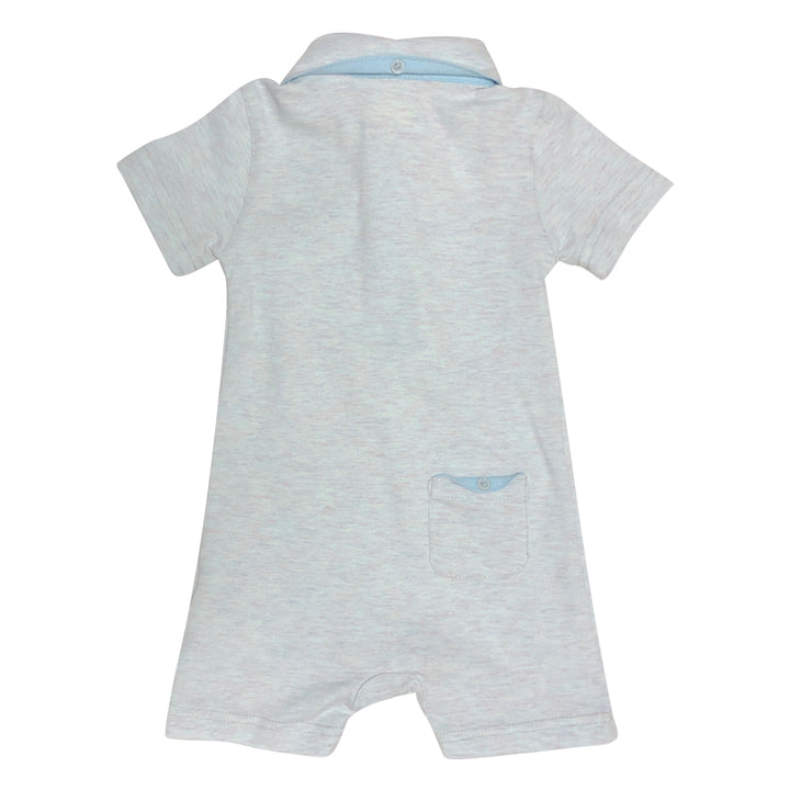 Seaglass Pique Polo Romper