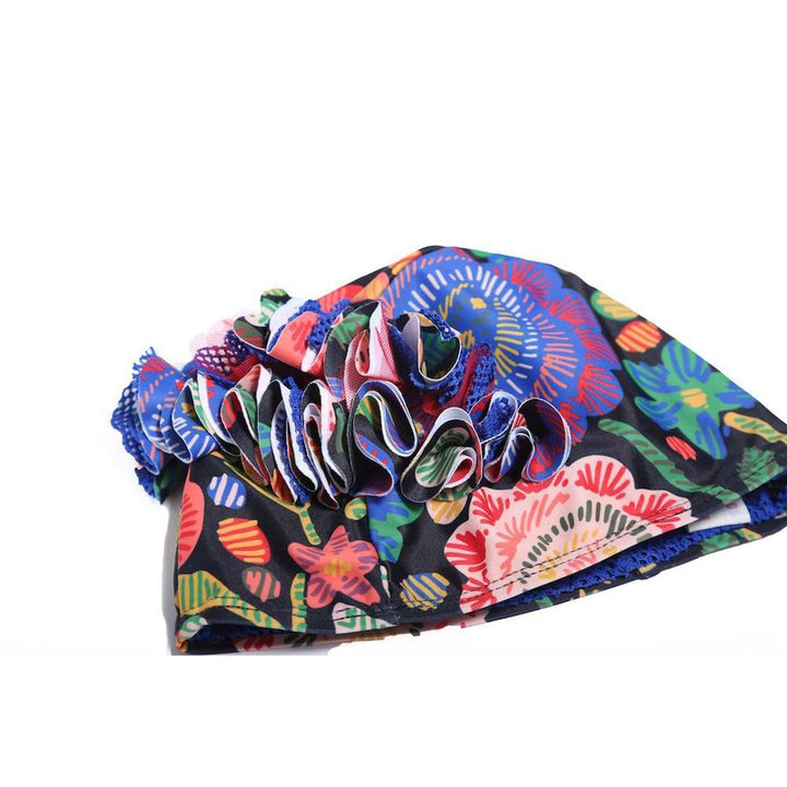 Floral Swim Cap