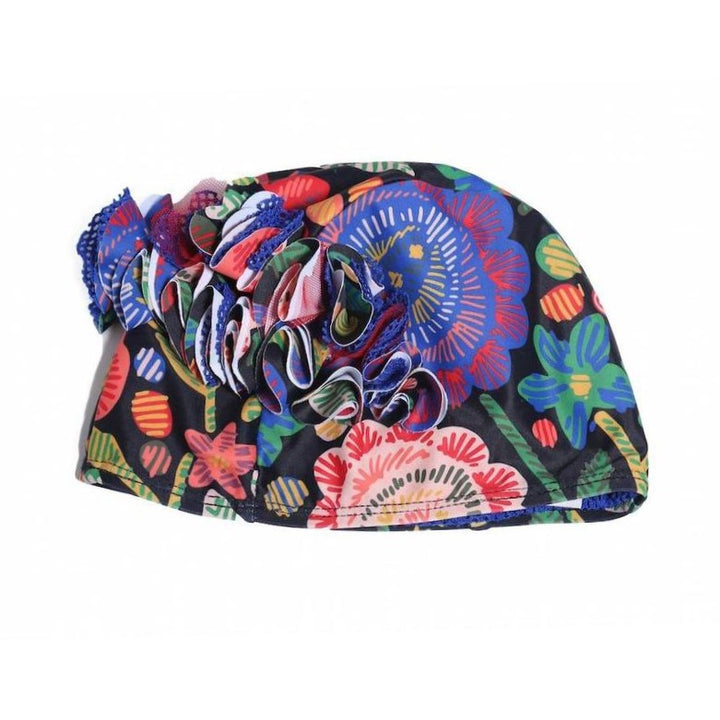 Floral Swim Cap