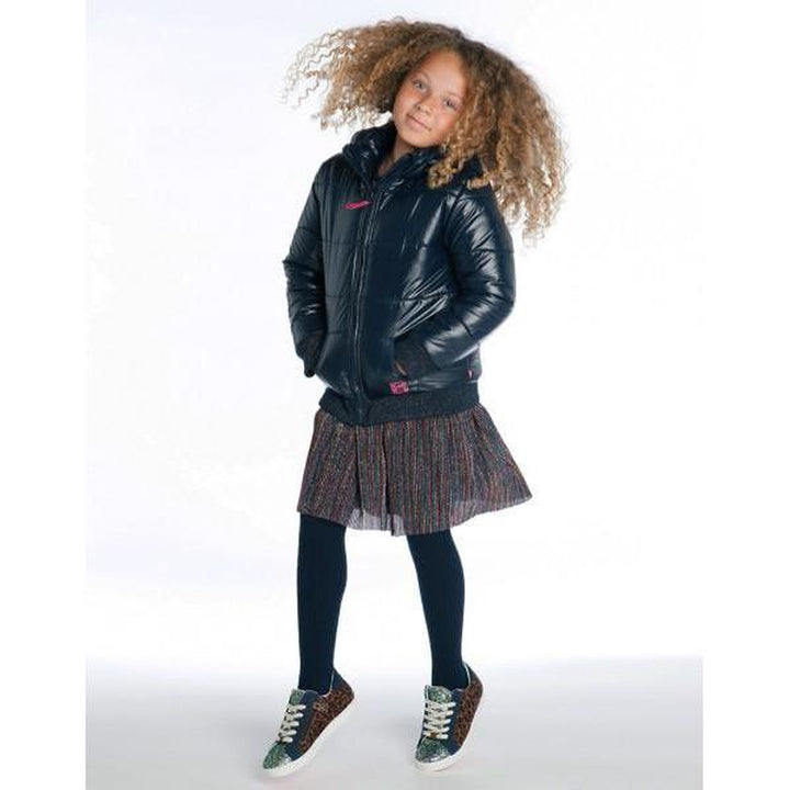 Katrina Black Iris Jacket