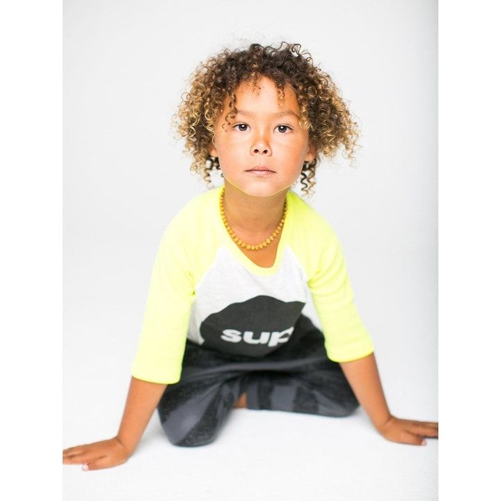 Sup Print Raglan Top