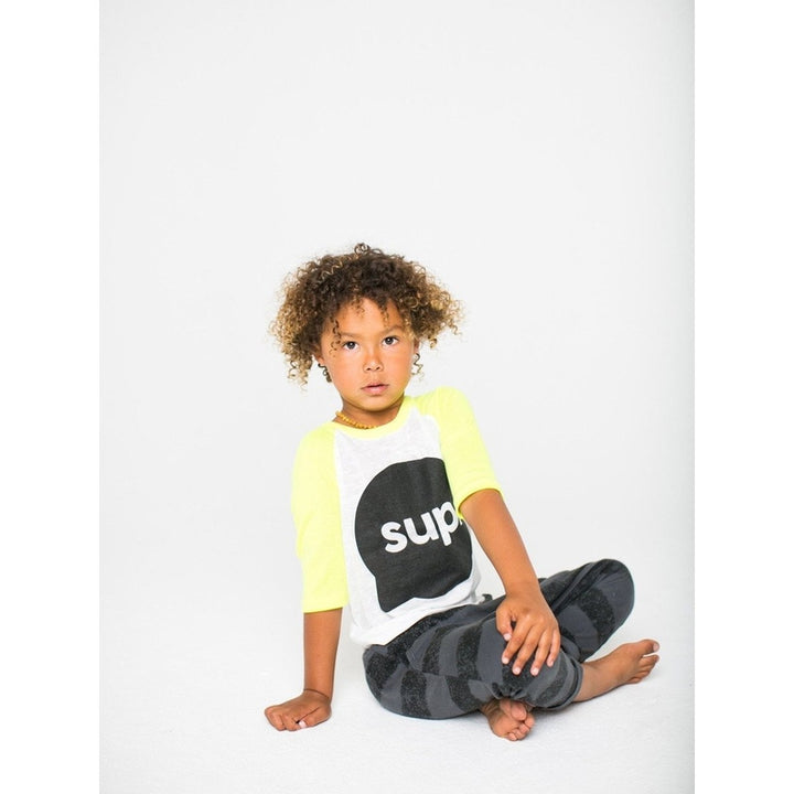 Sup Print Raglan Top