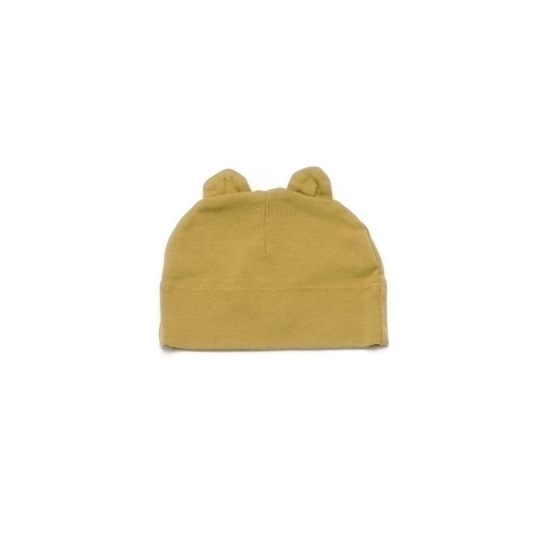 Golden Yellow Beanie with Ears