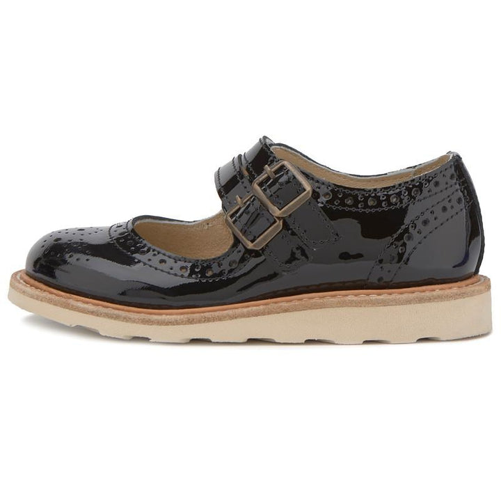Lou Lou Black Patent Leather Shoe