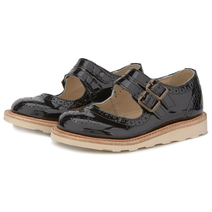 Lou Lou Black Patent Leather Shoe