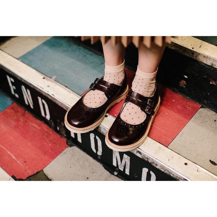 Lou Lou Black Patent Leather Shoe