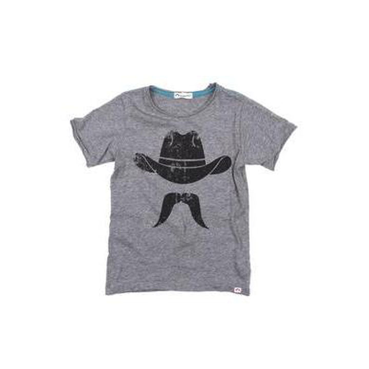 Heather Grey Graphic Short Sleeve Tee