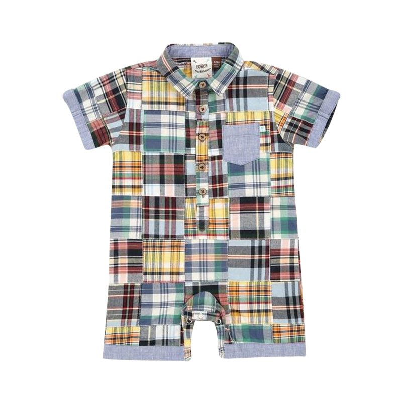 Madras Romper