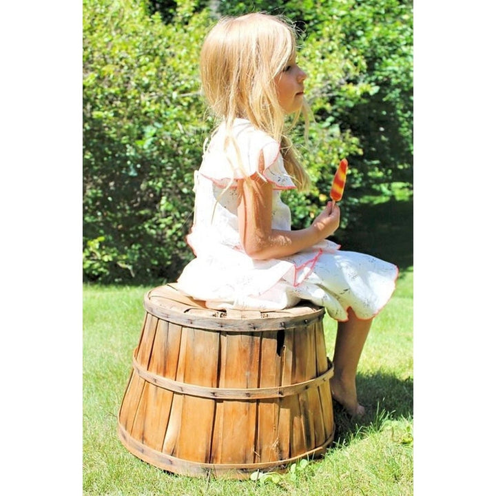 Yoobi Off White and Lavender Skirt