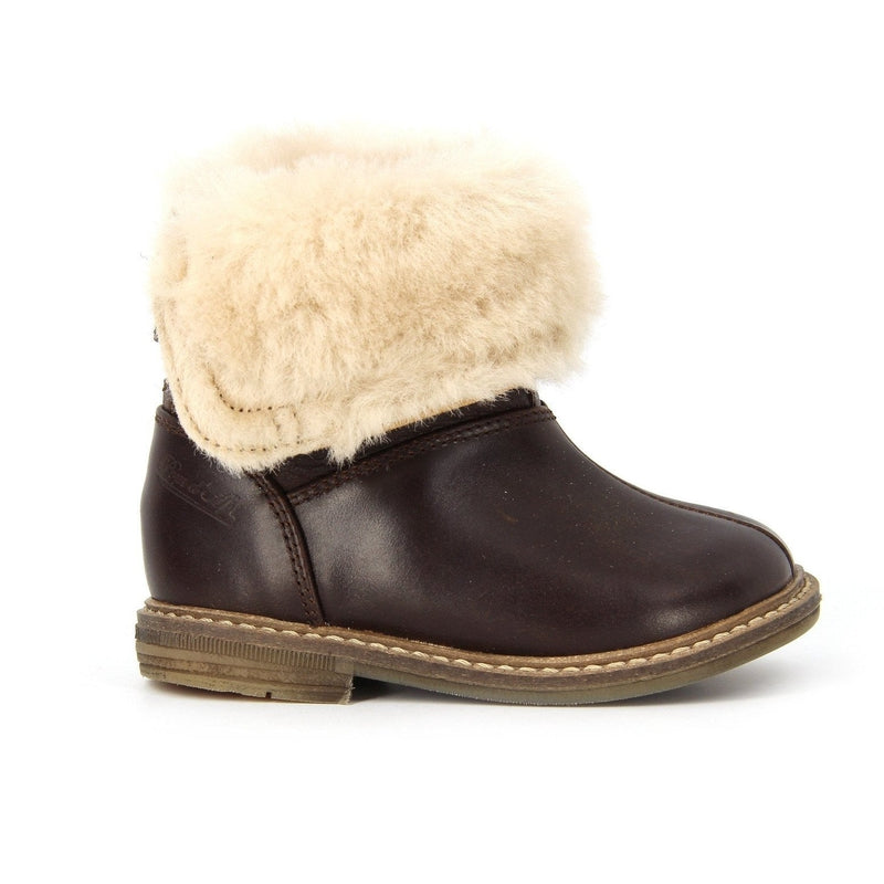 Dark Beige Brown Boot