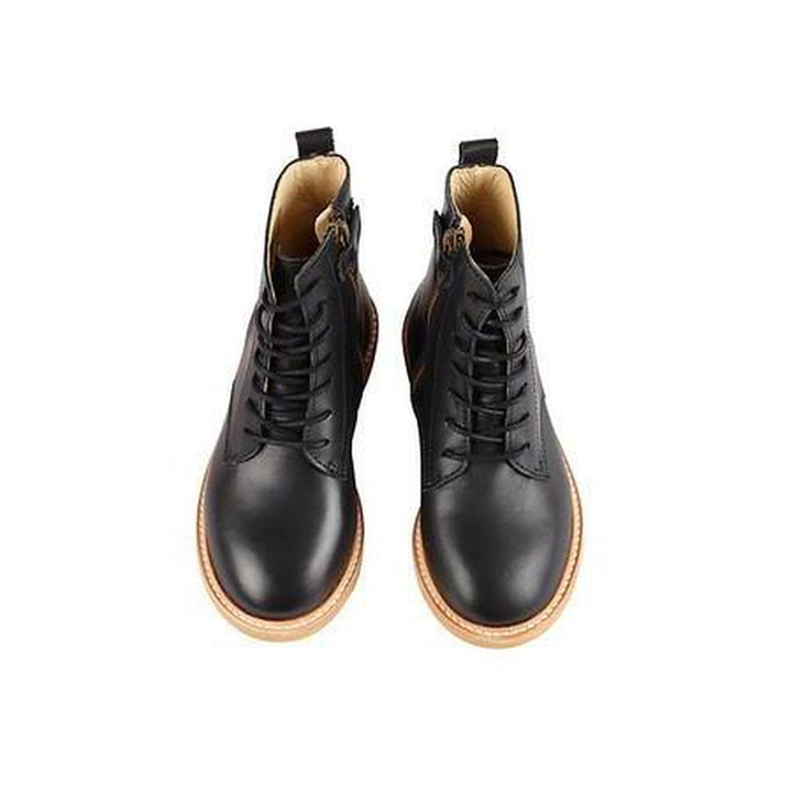 Rodney Black Leather Boot