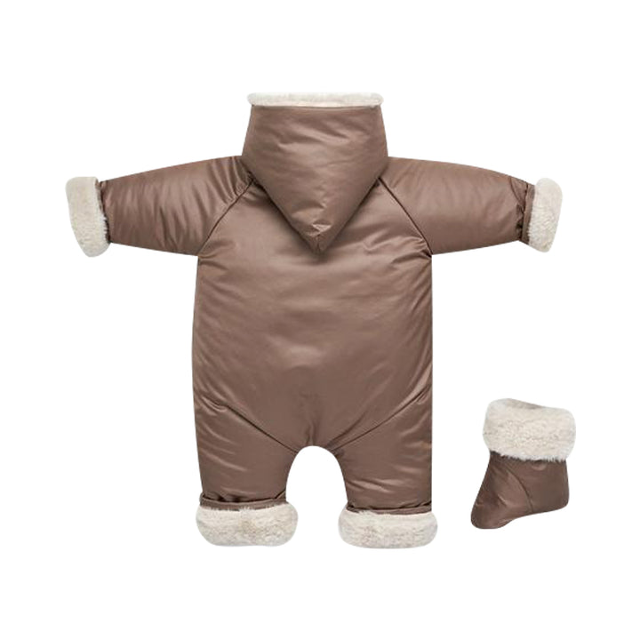 Romance Woven Newborn Snow Suit