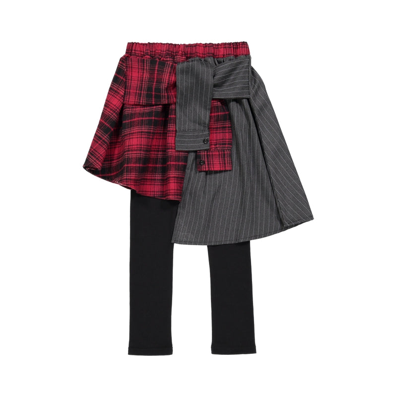 Louise Half And Half Skirt Leggings