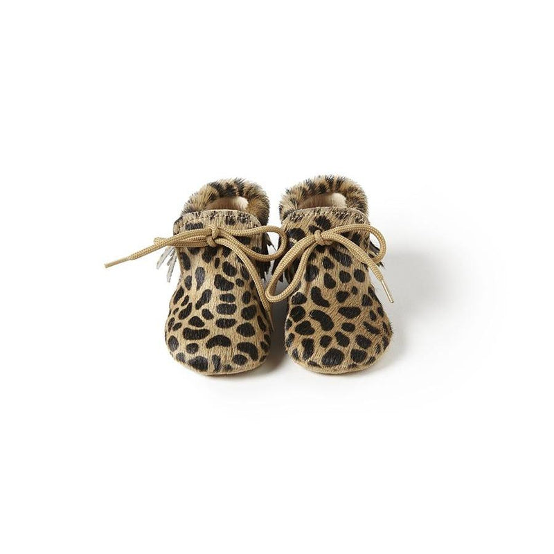 Jungle Leopard-Print Booties