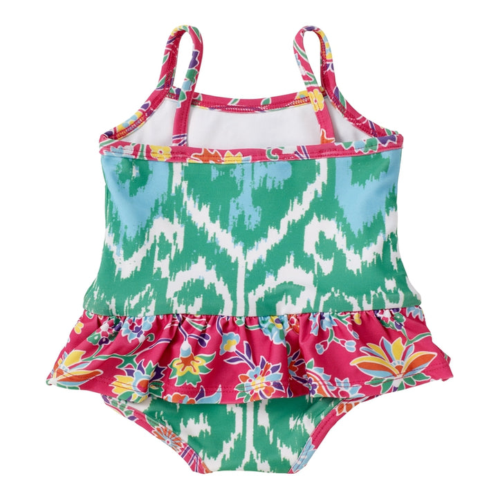 Ananya Ruffled Floral One Piece Swimsuit