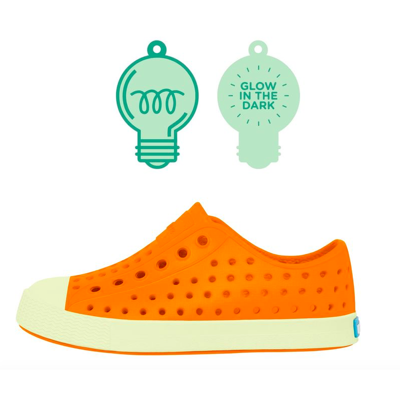 Native shoes glow in the dark top