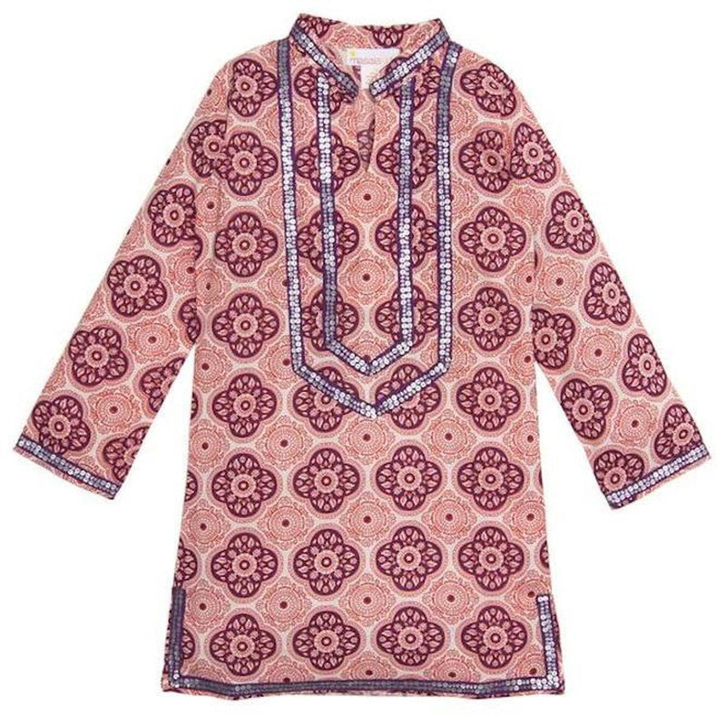 Padma Leaf Medallion Tunic